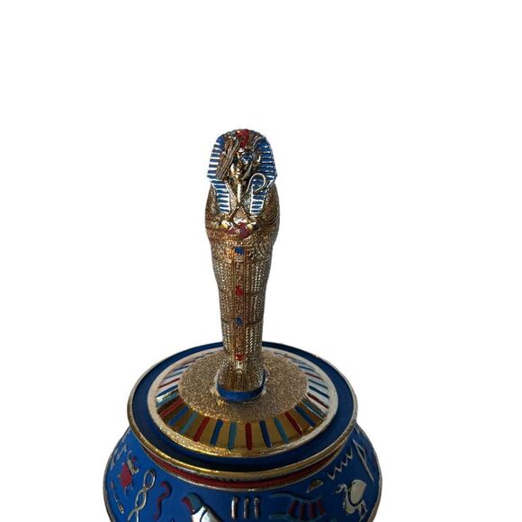 Franklin Mint The Royal Sarcophagus Hand Painted Limited Edition Hand Crafted - Picture 4 of 10